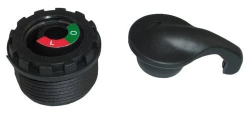 Suntour Lockout-Kappe Komplett Schwarz XCM-V2/3-MLO Ab 2010 3 Suntour Lockout-Kappe Komplett Schwarz XCM-V2/3-MLO Ab 2010