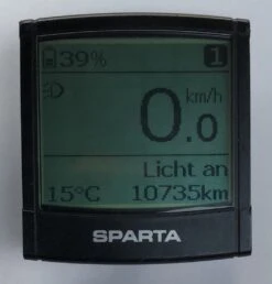 Sparta ION Display Sparta Typ-3-V2 -Stilvoller Laden Für Fahrradausrüstung 710240g