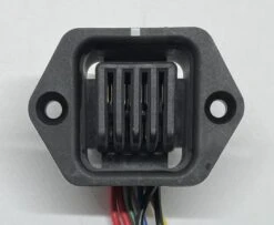 Biketec Ladeanschluss FIT 2.0 Für Rahmeneinbau Mit 110mm Kabel CF2.1 -Stilvoller Laden Für Fahrradausrüstung Biketec FIT2.0 Ladebuche mit 110mm Kabel CF2.1 500080 061 00178d