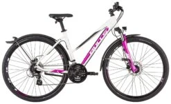 Bulls Cross Bike Street 2021 -Stilvoller Laden Für Fahrradausrüstung Bulls Crossbike Street Disc 2021 Damen Trapez metallic off white weiss pink purple 501 68244 68348 68354