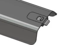 Pegasus / Bulls Abdeckung Für Powertube Akkus 2020-2022 Von Unten Kunststoff Evo Mit Schiebehebel -Stilvoller Laden Für Fahrradausrüstung Bulls Pegasus Bosch Powertube Evo Abdeckung 2020 mit Verschluss 033 00156b