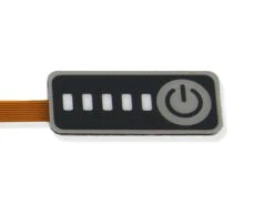 Bulls LED-Folie Mit Taster Für Integrierte Akkus 15x35mm Länge: 150mm -Stilvoller Laden Für Fahrradausrüstung Bulls Rotwild LED Folie fuer intergrierte Akkus Flachband BMZ 24983a