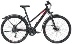 Bulls Street Flyer 2021 -Stilvoller Laden Für Fahrradausrüstung Bulls Street Flyer 2021 Damen Trapez schwarz matt rot 501 68944 68948 68954