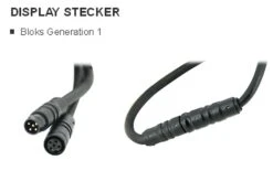 Brose Displaykabel-Adapter Bloks Gen.1 Auf Higo (2018er Display An 2016/2017er Rad) Ausverkauft ! -Stilvoller Laden Für Fahrradausrüstung Display Stecker Bloks Generation 1