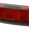 Fuxon Gepäckträgerrücklicht R-100-EB Mit Standlicht 50mm Schraubenabstand 6-12V Gleichspannung -Stilvoller Laden Für Fahrradausrüstung Fuxon Ruecklicht R 100 EB 6 12Volt 50mm fuer Gepaecktraeger 070 50197