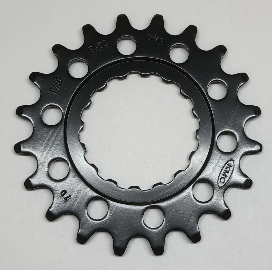 KMC Kettenrad Für Modelle 2. Generation Ab 2014 20 Zähne 1/8 Zoll Schwarz 10.000km+ 3 KMC Kettenrad Für Modelle 2. Generation Ab 2014 20 Zähne 1/8 Zoll Schwarz 10.000km+