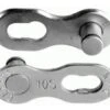 KMC Kettenschloss Missing Link Für 10-fach Ketten Silber 5,88mm CL559-S02 -Stilvoller Laden Für Fahrradausrüstung KMC Kettenschloss Missing Link 10 fach silber CL559S02 4715575821023