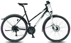 KTM Avenza Cross Street 2018 -Stilvoller Laden Für Fahrradausrüstung KTM Avenza Cross Street 2018 Damen Trapez schwarz matt weiss berry 798303236 798303241