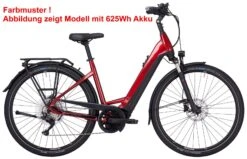 Pegasus Premio-Evo-10 Lite-750 2022 -Stilvoller Laden Für Fahrradausrüstung Pegasus Premio Evo 10 Lite 750 2022 Damen Wave Unisex Tiefeinstieg hyper red black matt chrom rot schwarz 647 38645 38650 38655