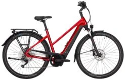 Pegasus Premio-Evo-10 Lite 2022 -Stilvoller Laden Für Fahrradausrüstung Pegasus Premio Evo 10 Lite 2022 Damen Trapez hyper red black matt chrom rot schwarz 644 645 646 32245 32250 32255