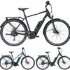 Pegasus Solero-E9 Sport CX 2021 -Stilvoller Laden Für Fahrradausrüstung Pegasus Solero E9 Sport CX 2021 Bosch Performance CX Tiefeinstieg Unisex Damen Wave Trapez Herren