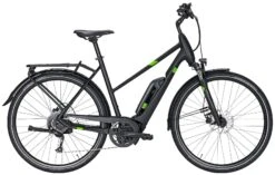 Pegasus Solero-E9 Sport CX 2021 -Stilvoller Laden Für Fahrradausrüstung Pegasus Solero E9 Sport CX 2021 Damen Trapez black schwarz matt gruen lime 734 735 13245 13250 13255