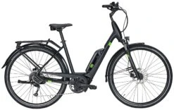 Pegasus Solero-E9 Sport CX 2021 -Stilvoller Laden Für Fahrradausrüstung Pegasus Solero E9 Sport CX 2021 Tiefeinstieg Unisex Damen Wave black schwarz matt gruen lime 734 735 13645 13650 13655