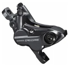 Shimano Deore BR-M6120 Ab 2021 4-Kolben VR Incl. Normalem Bremshebel -Stilvoller Laden Für Fahrradausrüstung Shimano Bremssattel Deore BR M6120 2021 4 Kolben schwarz D 03S Resin E BRM6120MPRX 4550170615734 1