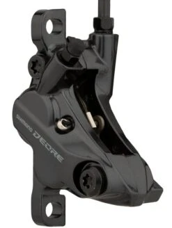 Shimano Deore BR-M6120 Ab 2021 4-Kolben VR Incl. Normalem Bremshebel -Stilvoller Laden Für Fahrradausrüstung Shimano Bremssattel Deore BR M6120 2021 4 Kolben schwarz D 03S Resin E BRM6120MPRX 4550170615734a 1
