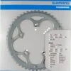 Shimano Tiagra Compact 9-fach 50 Für 34 Zähne Silber (F-Type) Y-1HA98040 -Stilvoller Laden Für Fahrradausrüstung Shimano Kettenblatt Tiagra Compact FC 4550 50 Zaehne Y 1HA98040