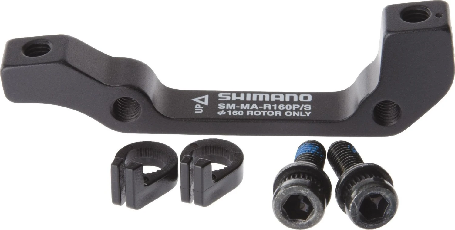 Shimano Adapter HR Postmount Bremse Auf IS-2000 Befestigung Mit 160mm Scheibe SM-MA-R160P/S 3 Shimano Adapter HR Postmount Bremse Auf IS-2000 Befestigung Mit 160mm Scheibe SM-MA-R160P/S
