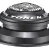 Token Press Fit Tapered 1 1/8" - 1.5" TK035A Mit Industrielagern Ø Unten 56mm -Stilvoller Laden Für Fahrradausrüstung Steuersatz Token TK035A semi integriert tapered 56mm 44mm 40mm schwarz